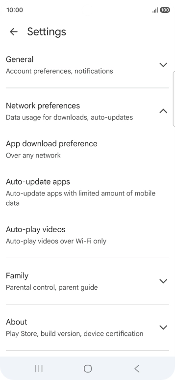 Press Auto-update apps. Press Auto-update apps.