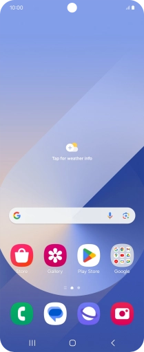 Press the call icon. Press the call icon.