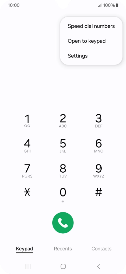 Press Settings. Press Settings.