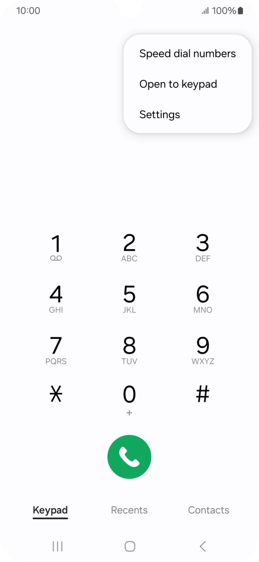 Press Settings. Press Settings.