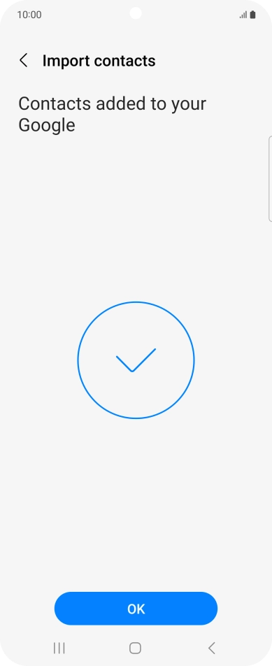 Press OK. Press OK.