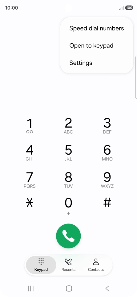 Press Settings. Press Settings.