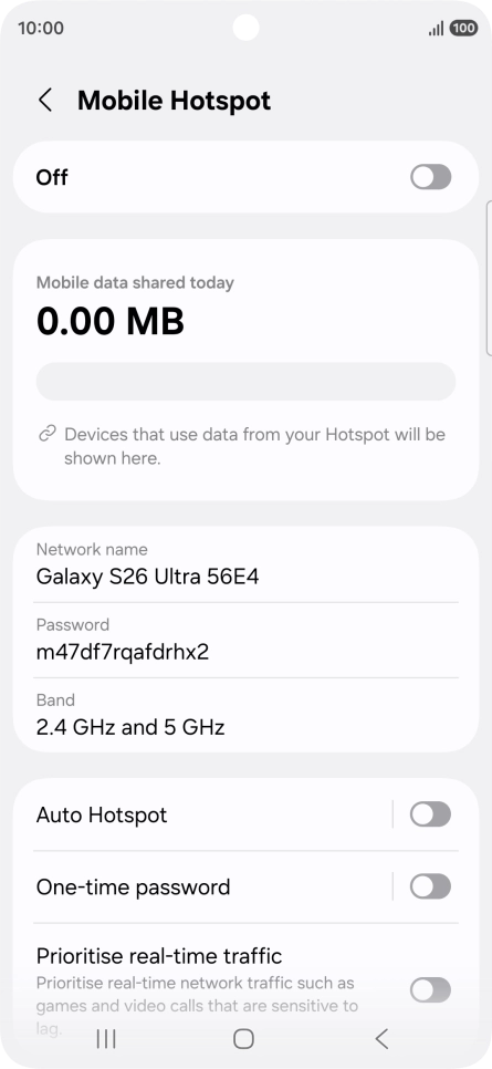 Press Network name. Press Network name.