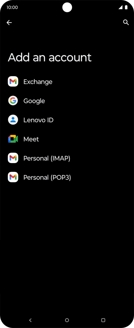 Press Google. Press Google.