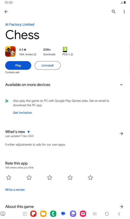 Press Uninstall. Press Uninstall.
