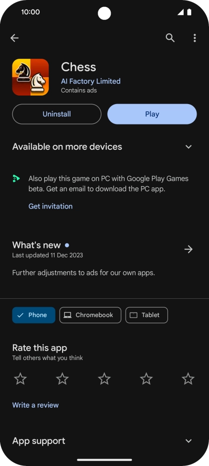 Press Uninstall. Press Uninstall.