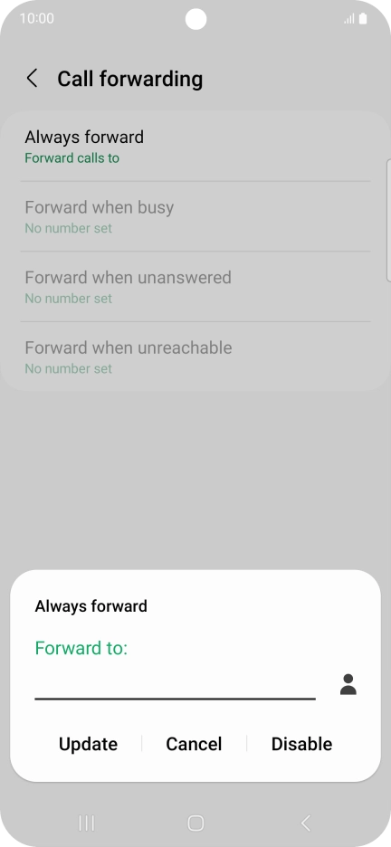 Press Disable. Press Disable.