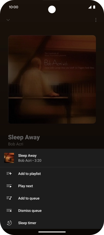 Press the add icon. Press the add icon.