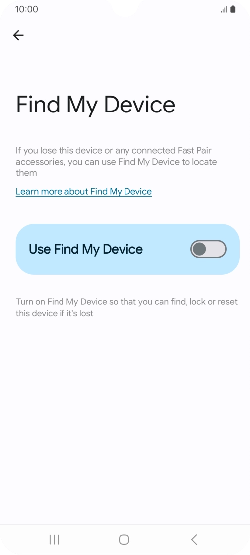 Press the indicator next to Press the indicator next to