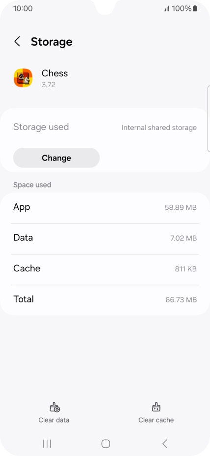 Press Clear cache. Press Clear cache.