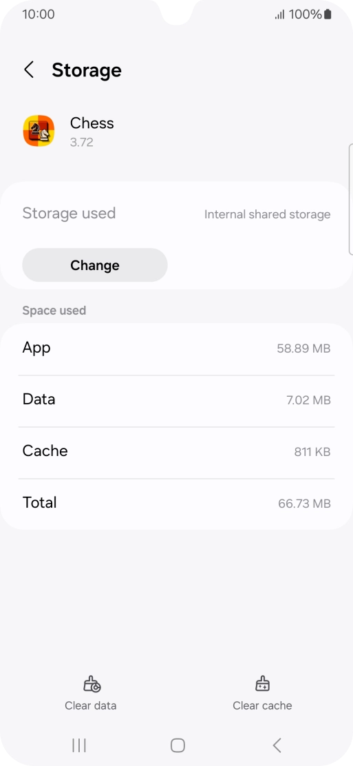 Press Clear cache. Press Clear cache.