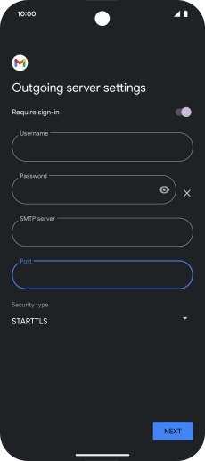 Press the drop down list below Press the drop down list below