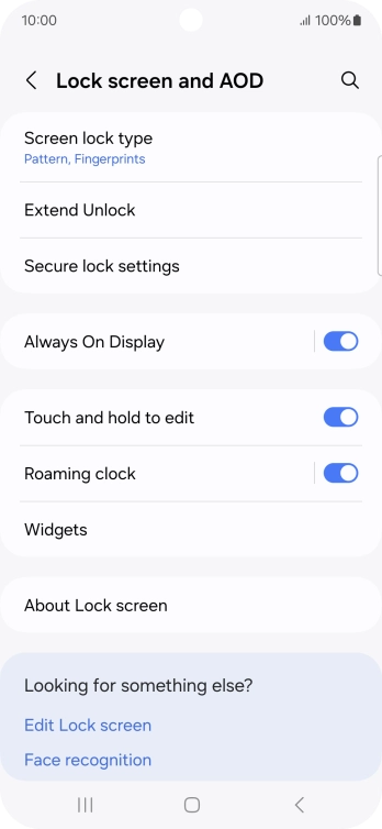 Press Screen lock type and key in the additional phone lock code you created earlier. Press Screen lock type and key in the additional phone lock code you created earlier.