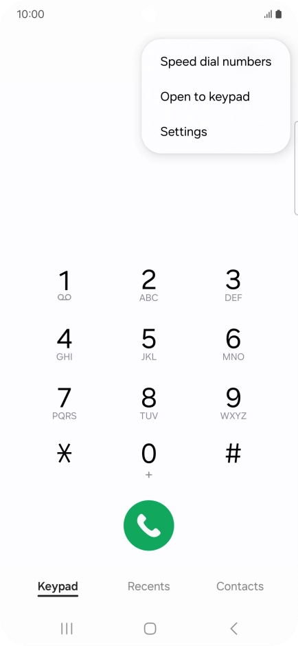 Press Settings. Press Settings.
