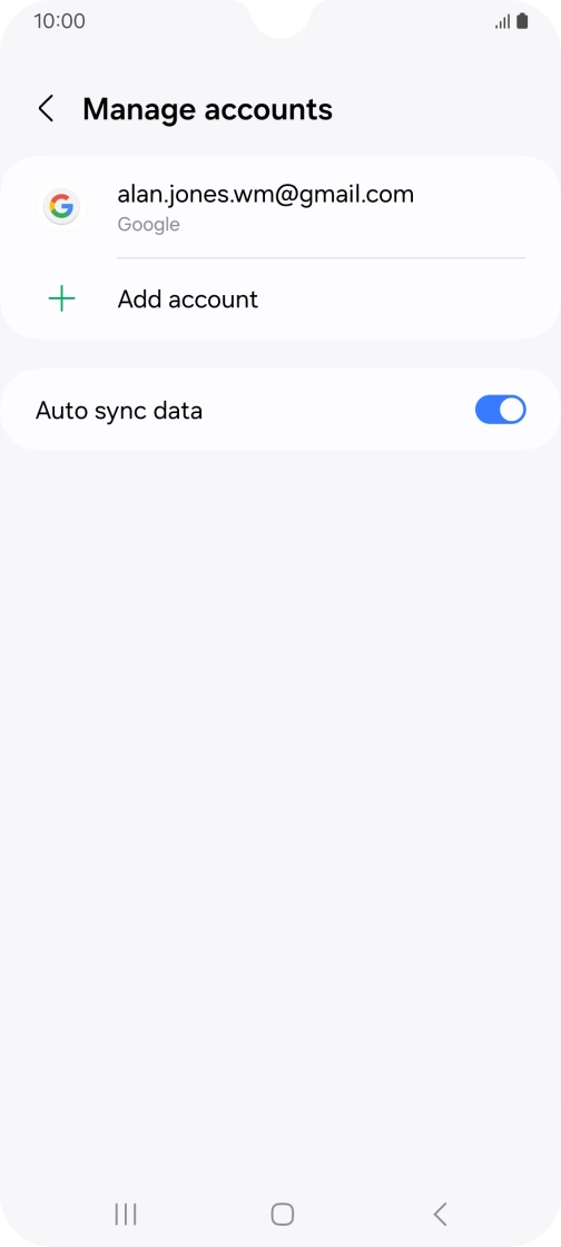 Press the Home key to return to the home screen. Press the Home key to return to the home screen.