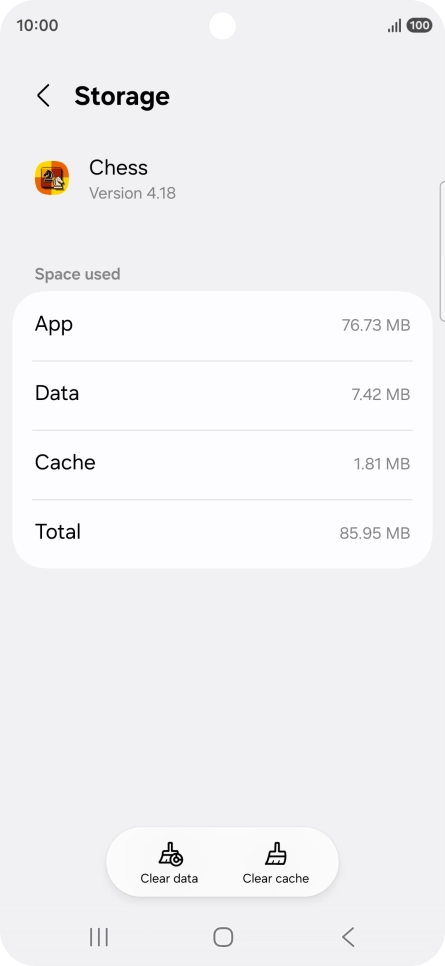 Press Clear cache. Press Clear cache.
