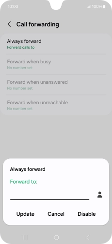 Press Disable. Press Disable.