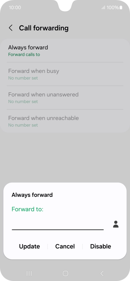 Press Disable. Press Disable.