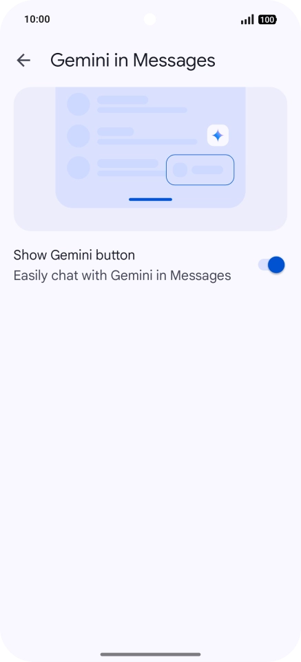 Press the indicator next to Press the indicator next to