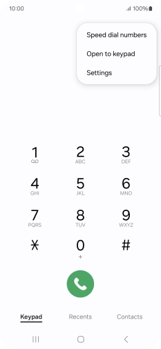 Press Settings. Press Settings.