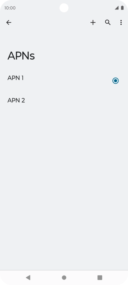 Press the Home key to return to the home screen. Press the Home key to return to the home screen.