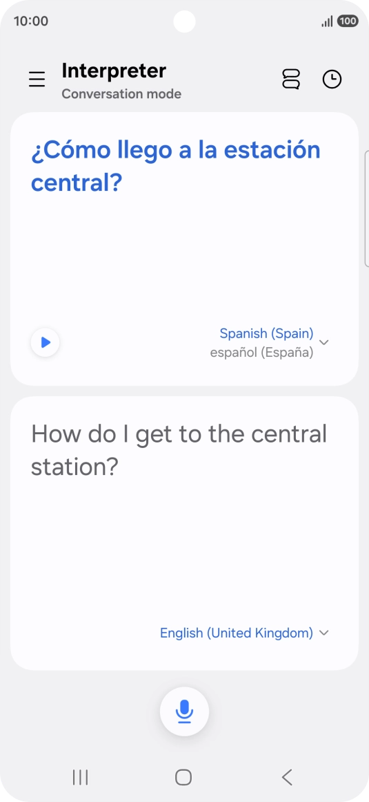 Follow the instructions on the screen to select the required language settings and use the function. Follow the instructions on the screen to select the required language settings and use the function.