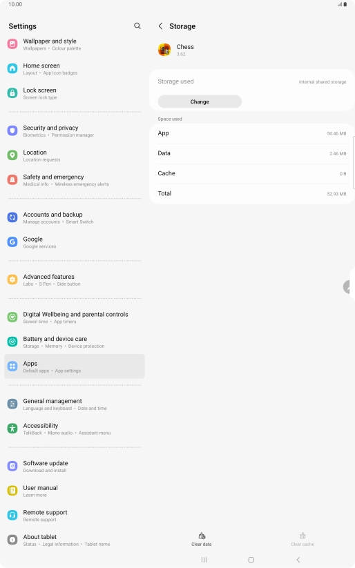 Press the Home key to return to the home screen. Press the Home key to return to the home screen.