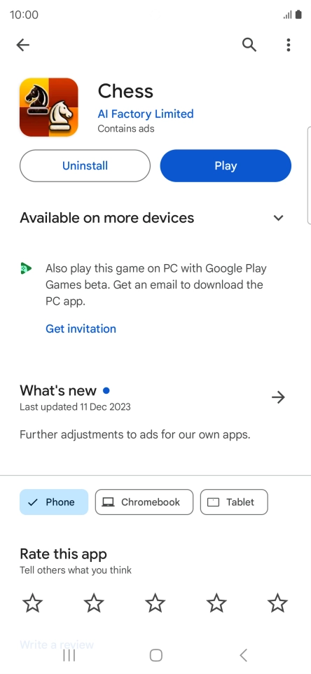 Press Uninstall. Press Uninstall.