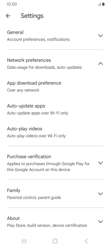 Press Auto-update apps. Press Auto-update apps.