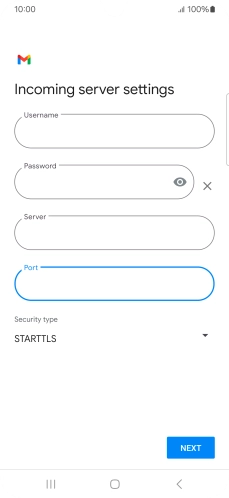 Press the drop down list below Press the drop down list below