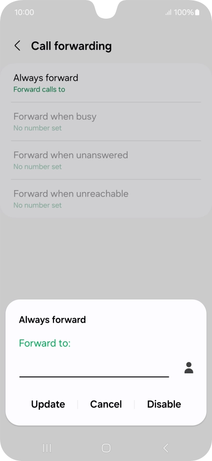 Press Disable. Press Disable.