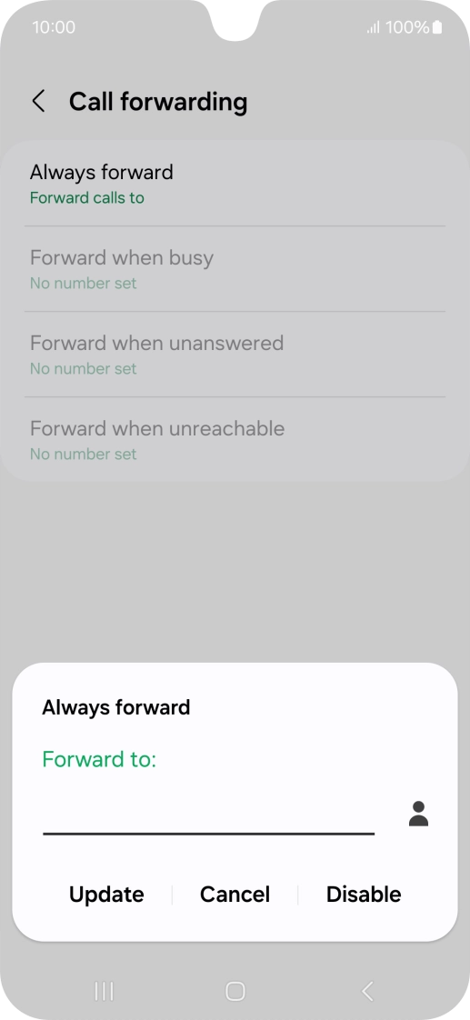 Press Disable. Press Disable.
