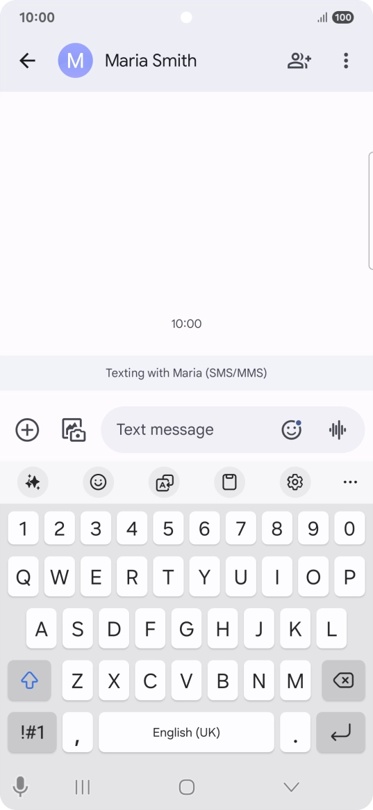 Select an existing conversation or create a new message and press the AI icon. Select an existing conversation or create a new message and press the AI icon.