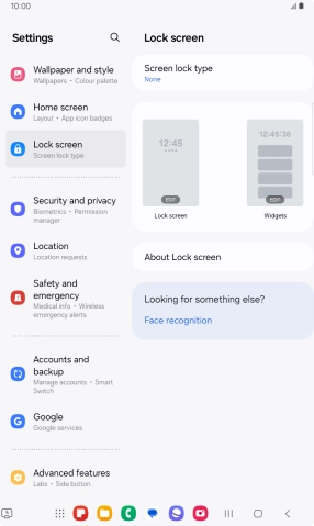 Press the Home key to return to the home screen. Press the Home key to return to the home screen.