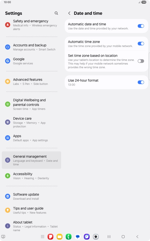 Press the Home key to return to the home screen. Press the Home key to return to the home screen.