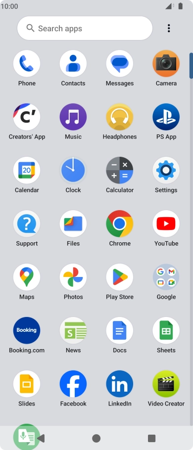 Press Photos and go to the required folder. Press Photos and go to the required folder.