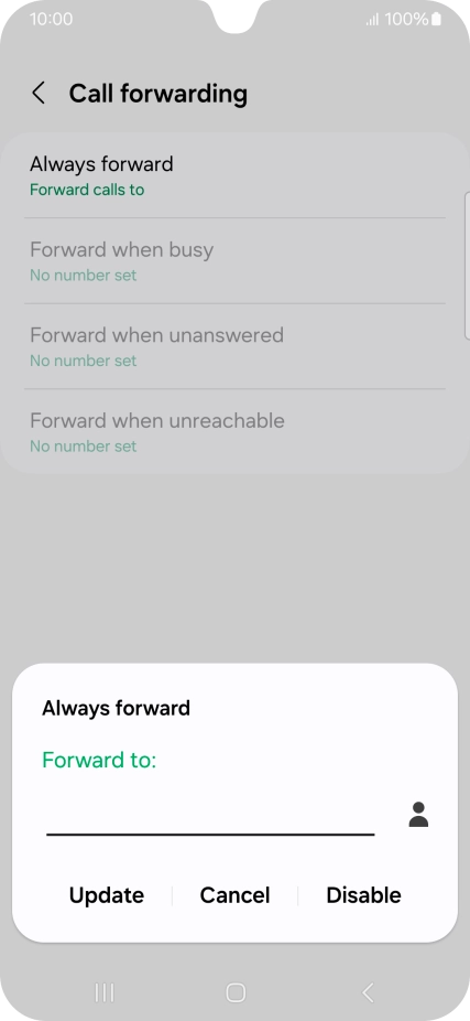 Press Disable. Press Disable.
