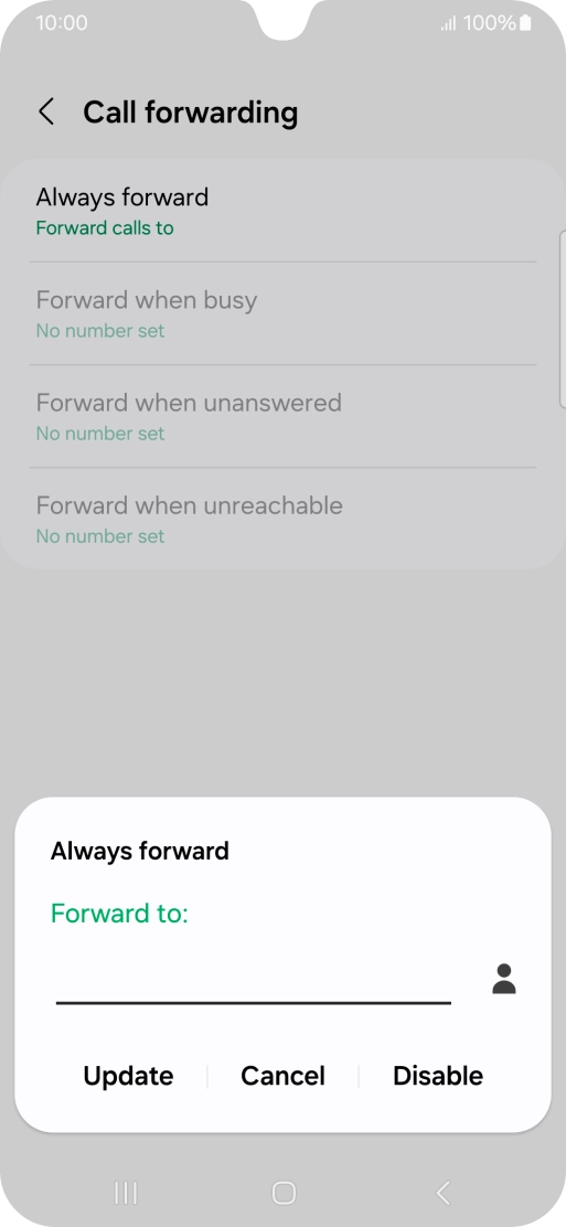 Press Disable. Press Disable.