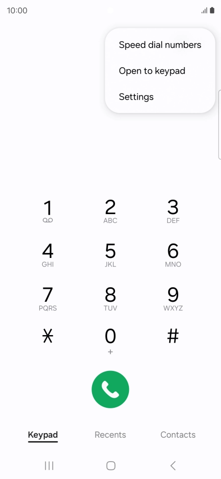Press Settings. Press Settings.