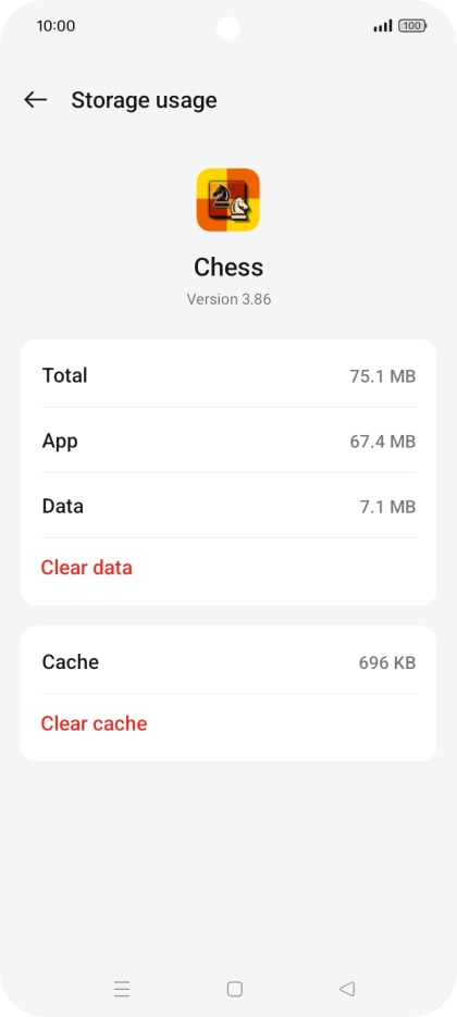 Press Clear cache. Press Clear cache.