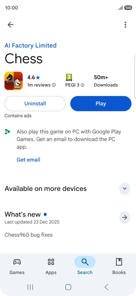 Press Uninstall. Press Uninstall.