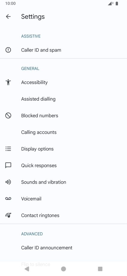 Press Calling accounts. Press Calling accounts.