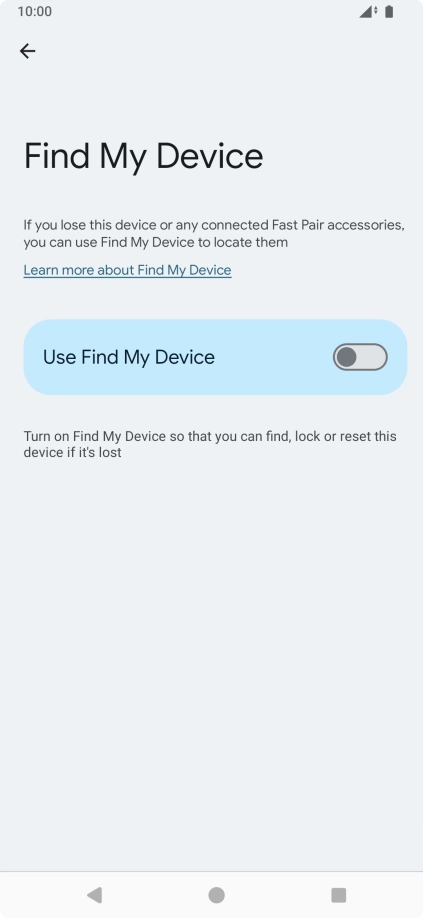 Press the indicator next to Press the indicator next to