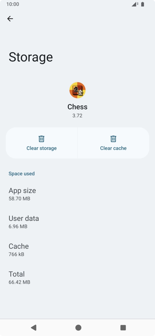 Press Clear cache. Press Clear cache.