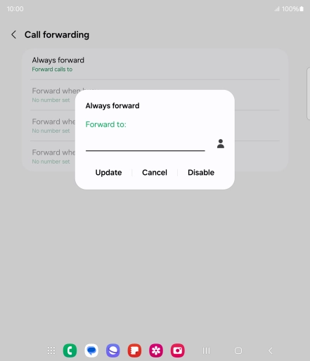 Press Disable. Press Disable.