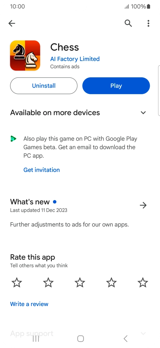 Press Uninstall. Press Uninstall.