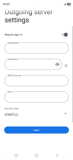 Press the indicator next to Press the indicator next to