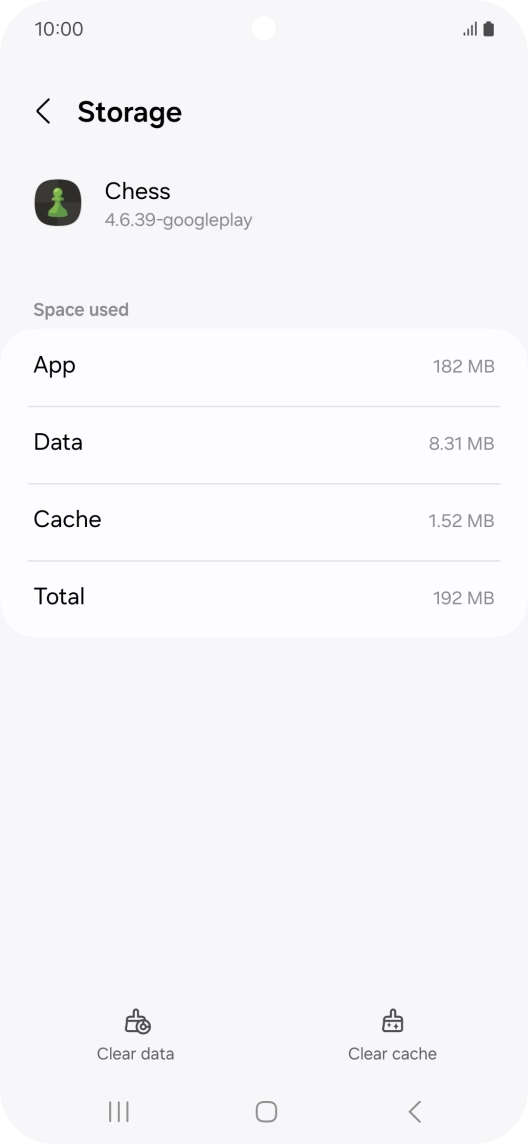 Press Clear cache. Press Clear cache.