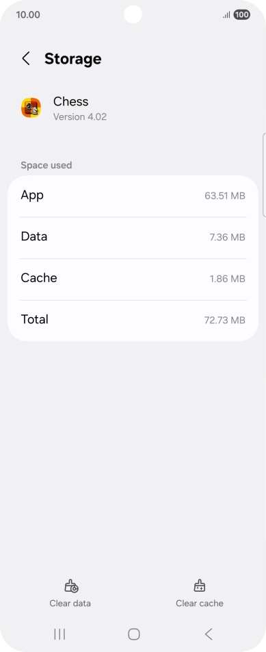 Press Clear cache. Press Clear cache.