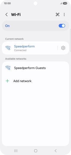 Press the Home key to return to the home screen. Press the Home key to return to the home screen.